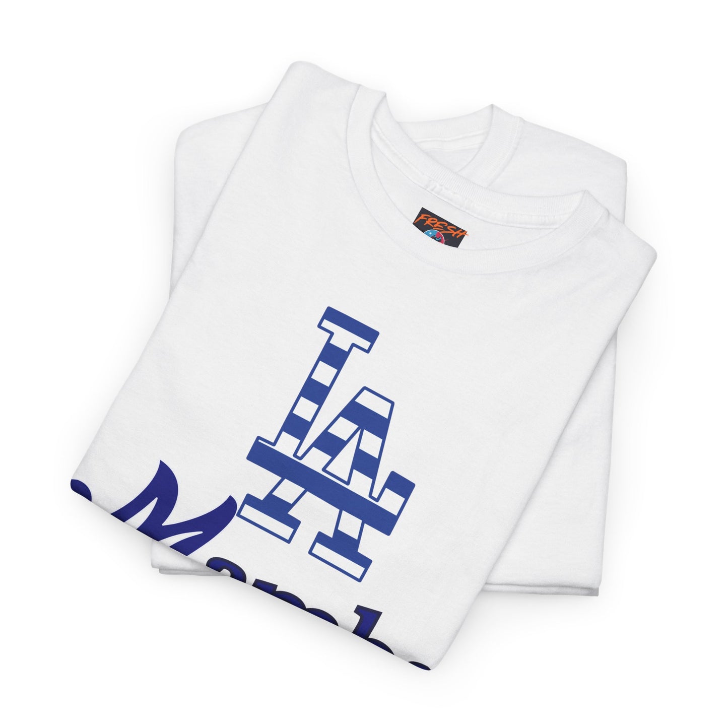 “Kobe 6 matching tee blue and white graphic design – FreshDropCo”