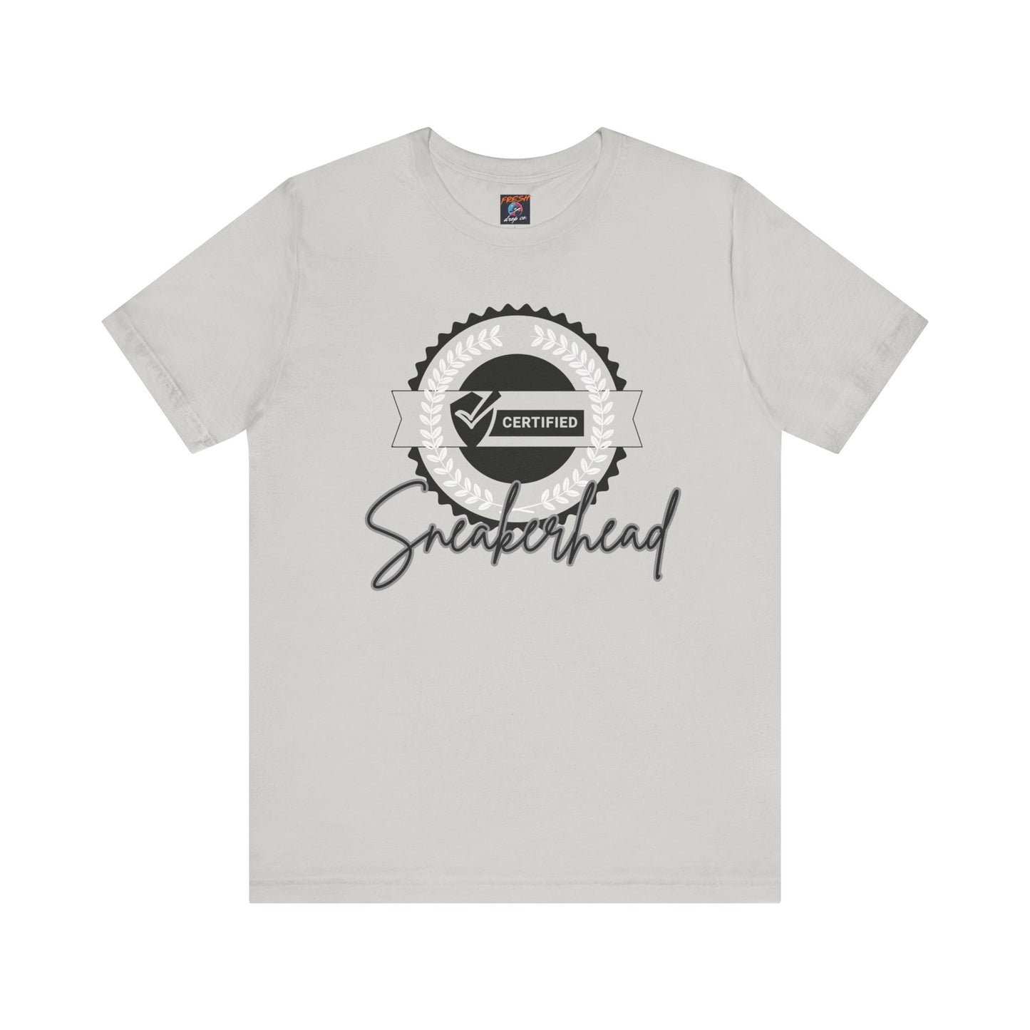 Sneakerhead Laurel Wreath T-Shirt - Unisex Jersey Short Sleeve Tee for Sneaker Lovers, Jordan 5 Black Metallic, Jordan 3 Black Cats, Jordan