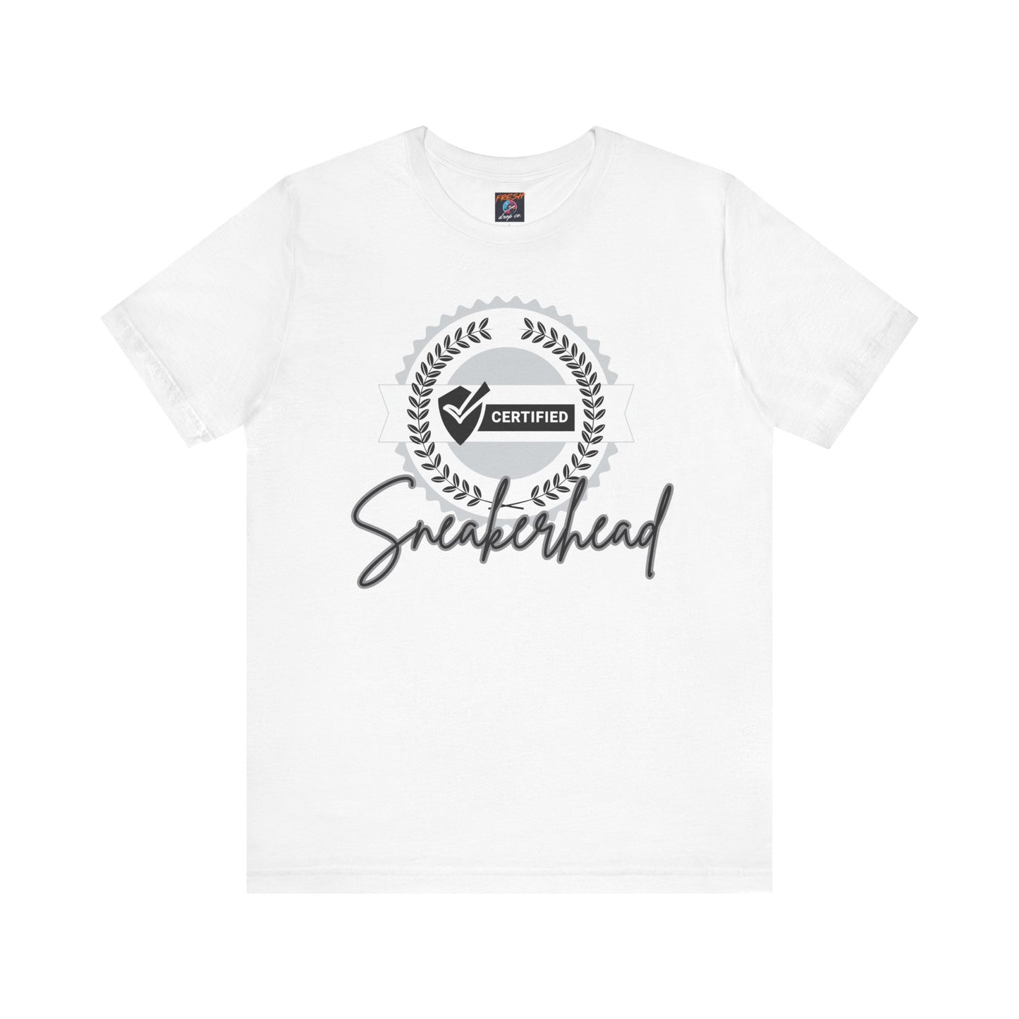 Sneakerhead Laurel Wreath T-Shirt - Unisex Jersey Short Sleeve Tee for Sneaker Lovers, Jordan 5 Black Metallic, Jordan 3 Black Cats, Jordan