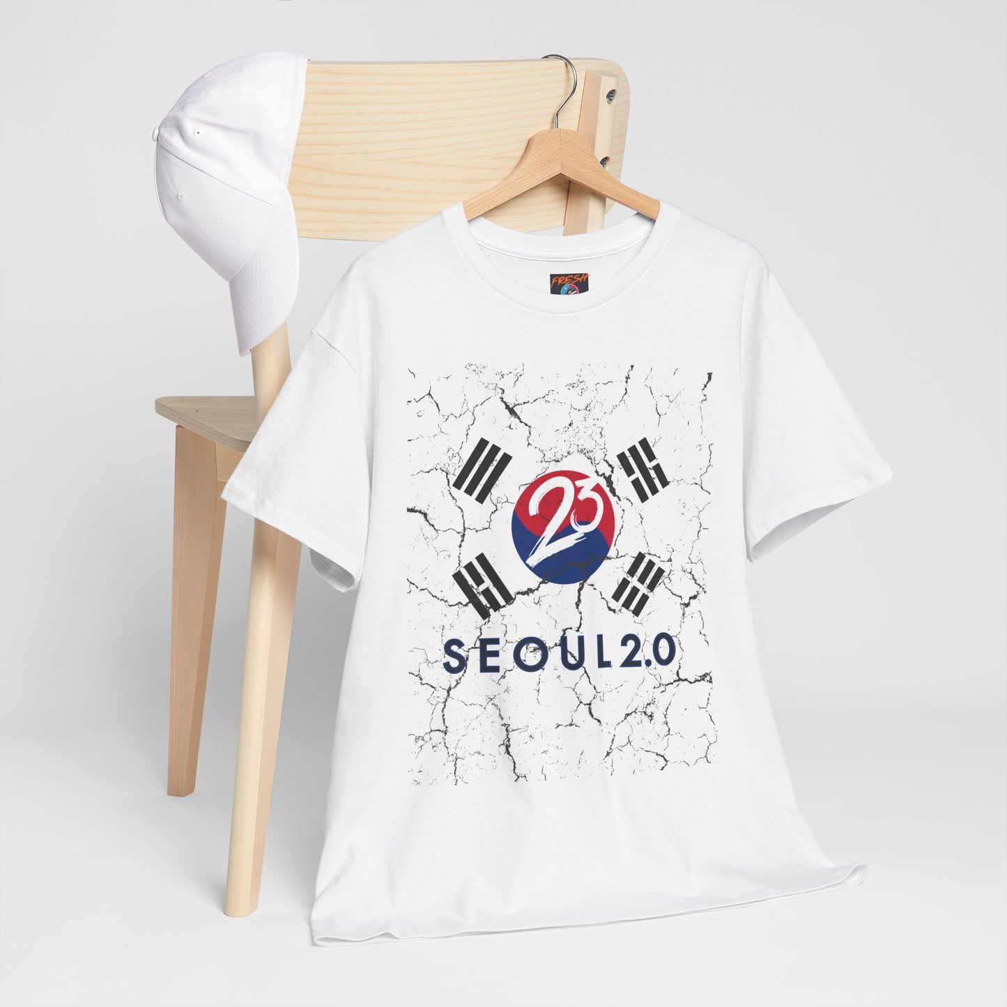 Seoul 2.0 matching tee front view