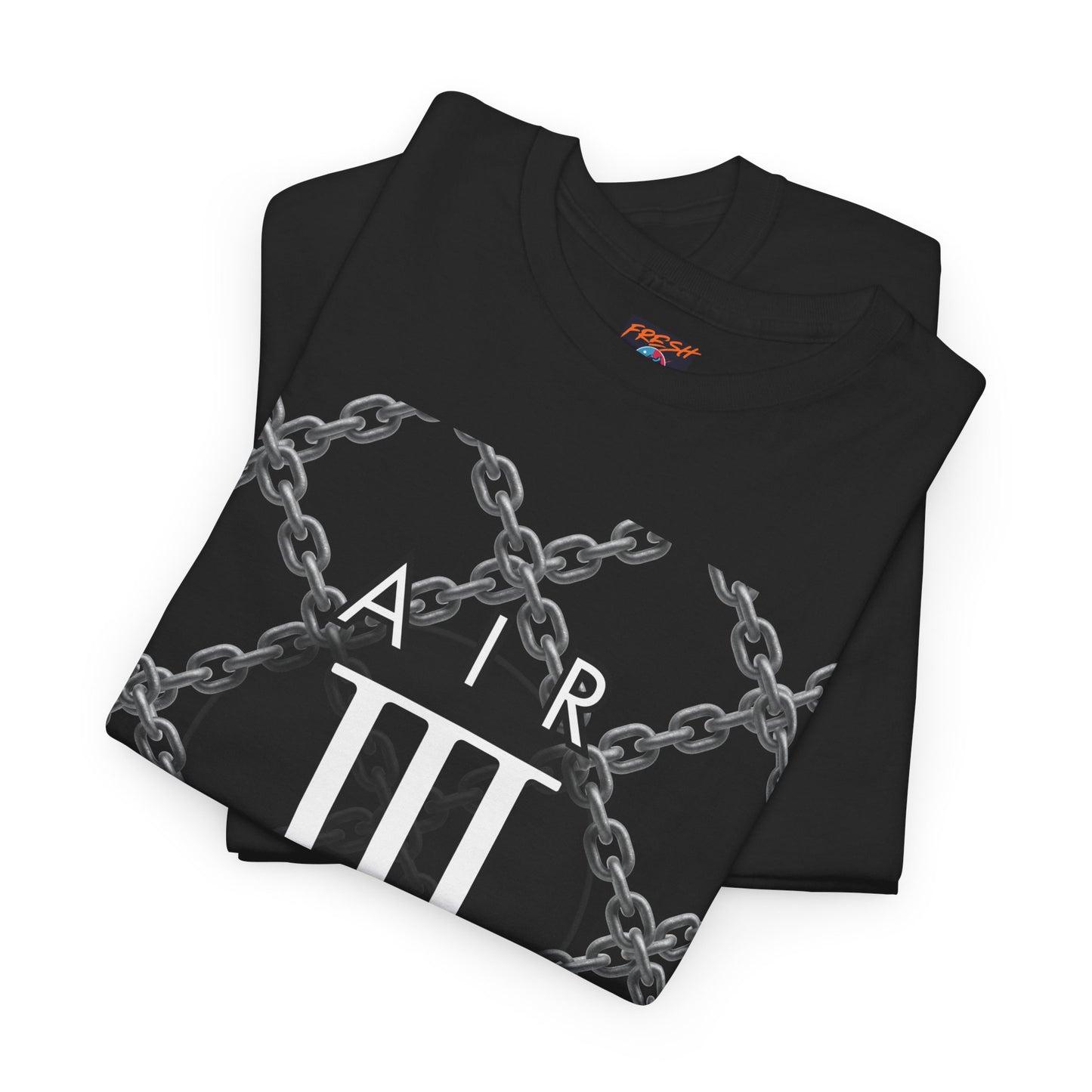 "Black and white sneaker match tee for Air Force 3"