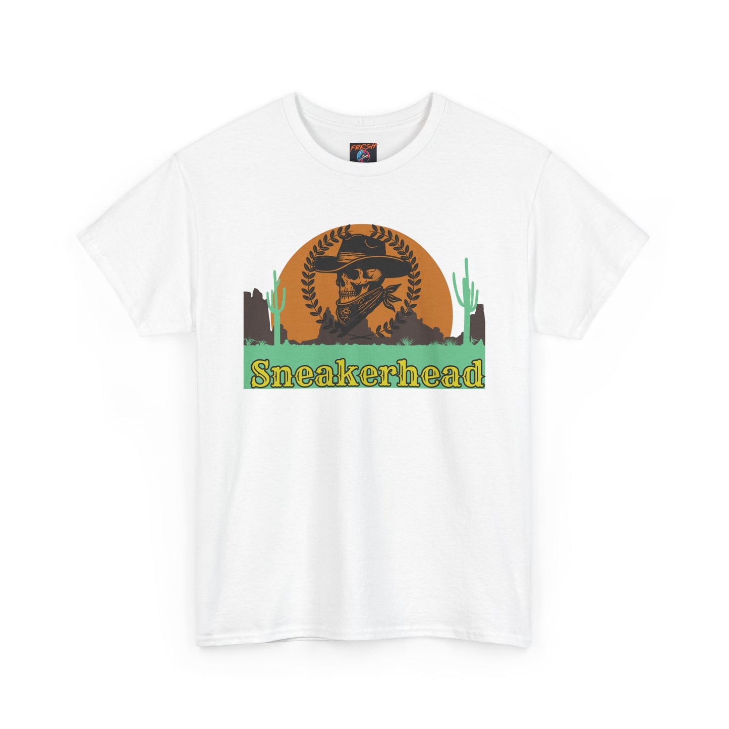 Desert Outlaw Sneakerhead Tee - Unisex Heavy Cotton T-Shirt, Nike Dunk Low SB BHM Inspired Graphic Tee, Ethically Grown Cotton Tee,