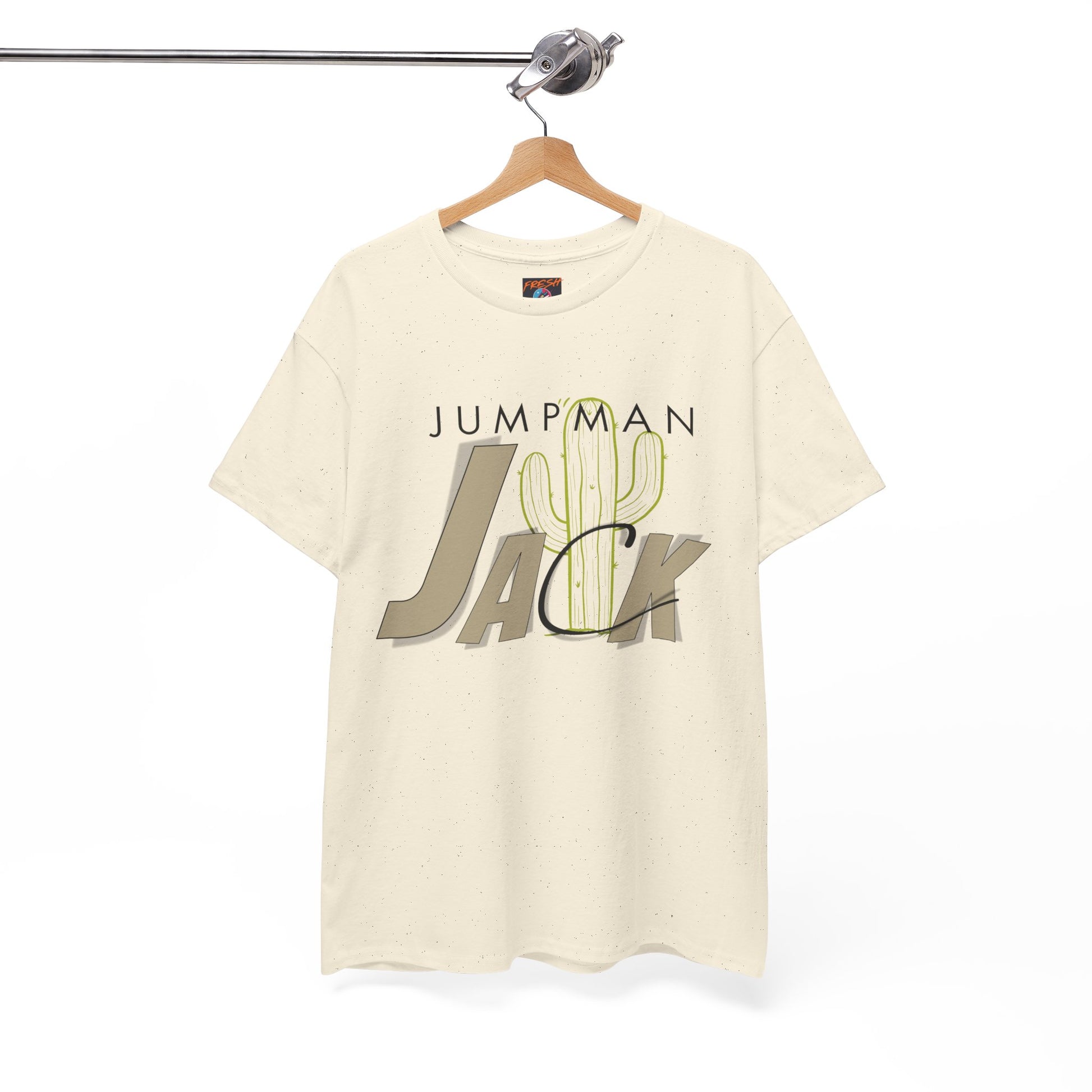 Sneaker match shirt for Jumpman Jack Bright Cactus