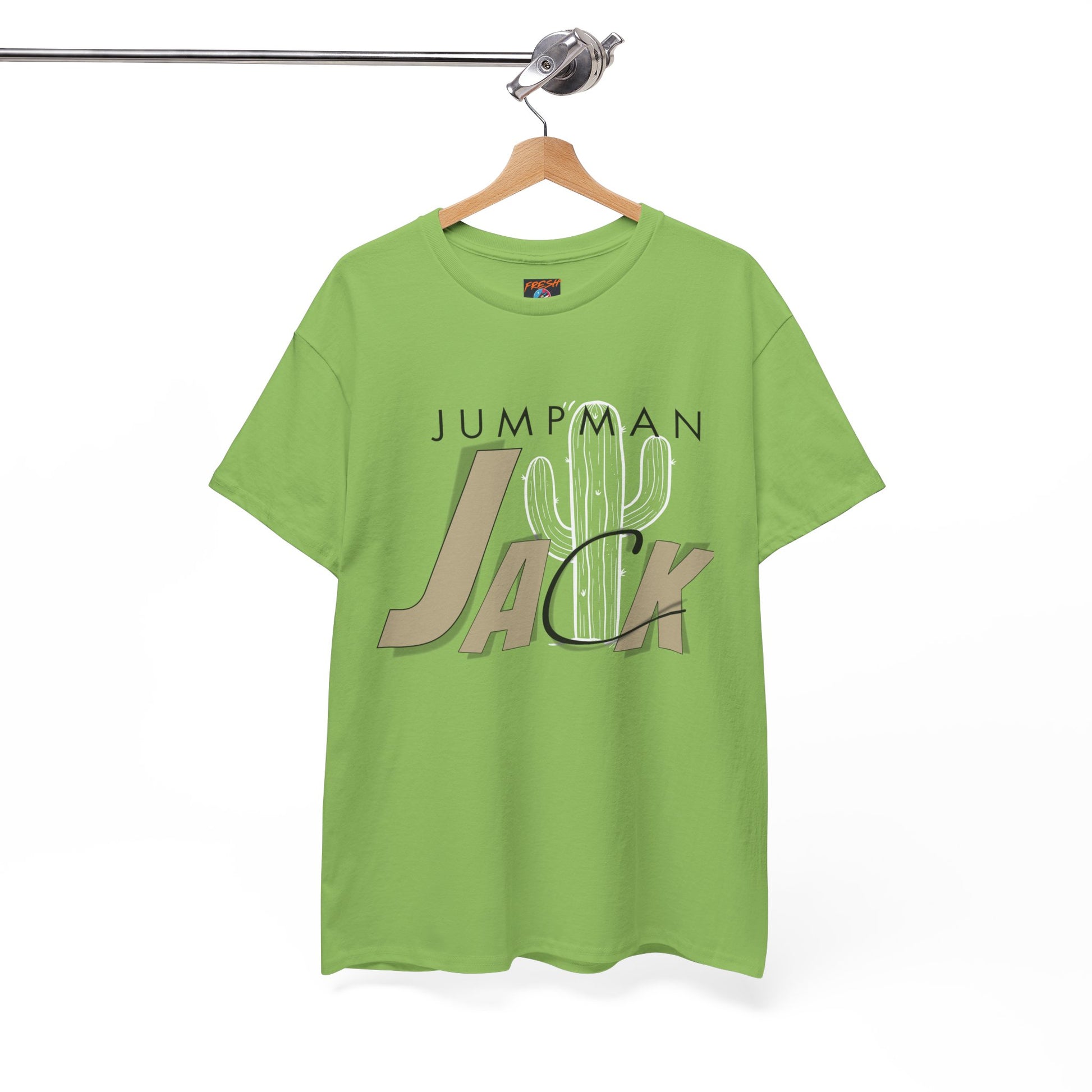 Sneaker match shirt for Jumpman Jack Bright Cactus