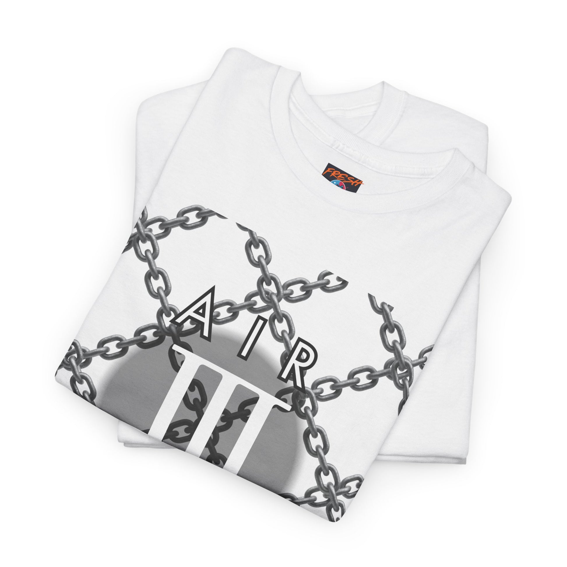 "Black and white sneaker match tee for Air Force 3"