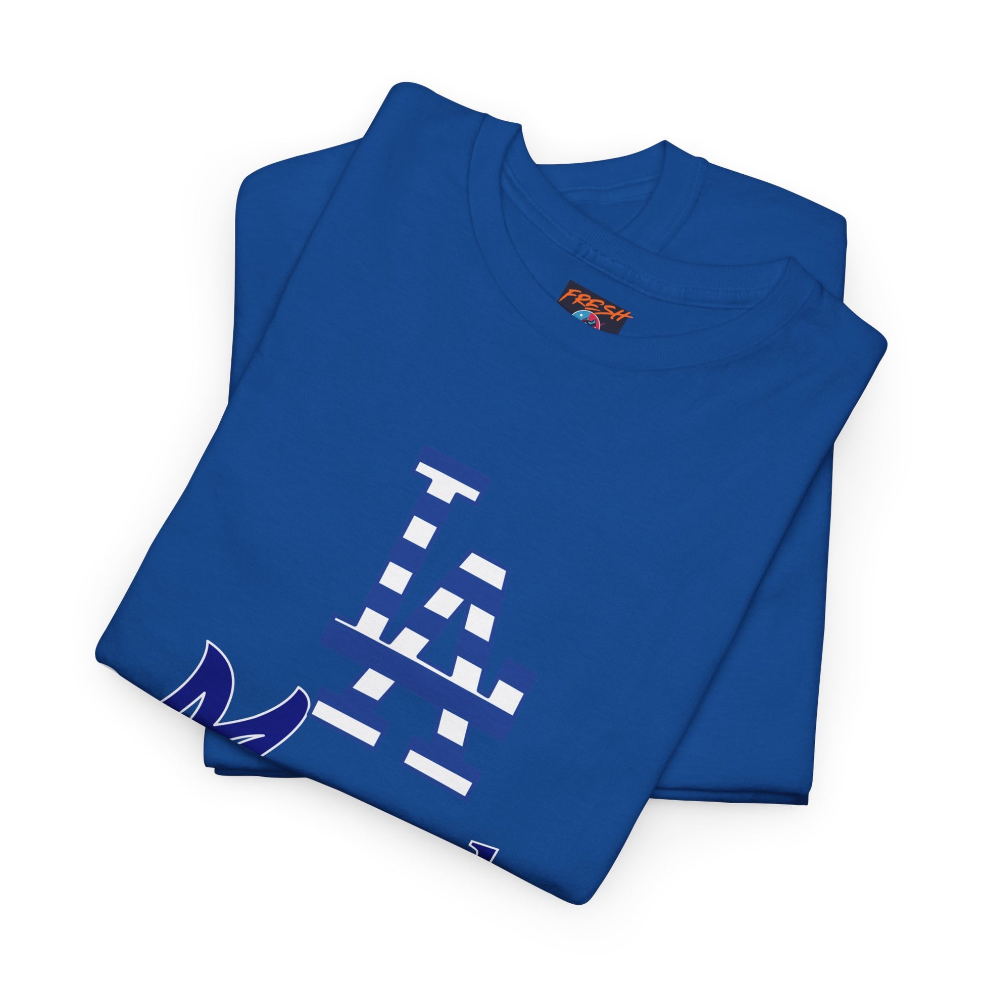 “Kobe 6 matching tee blue and white graphic design – FreshDropCo”