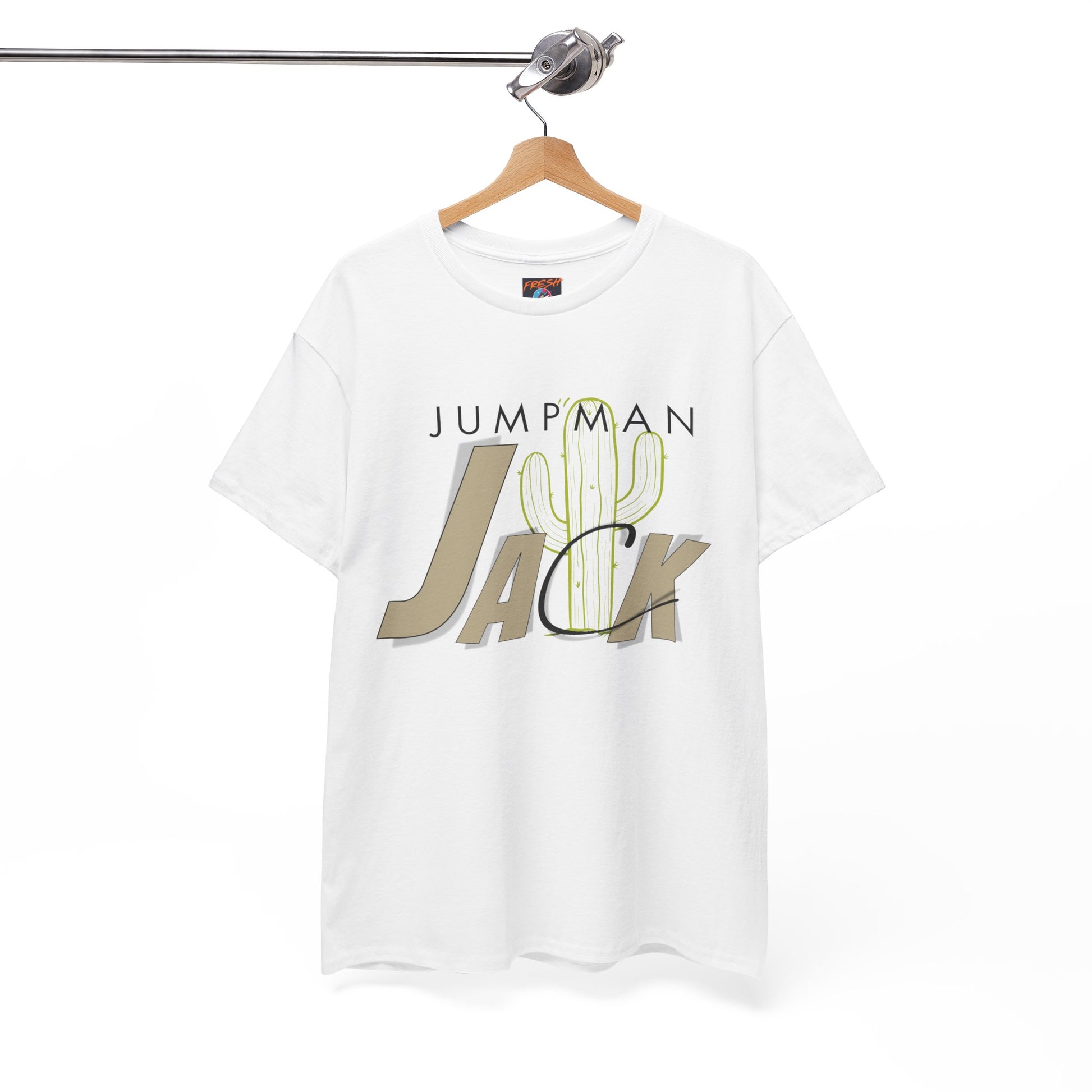 Sneaker match shirt for Jumpman Jack Bright Cactus