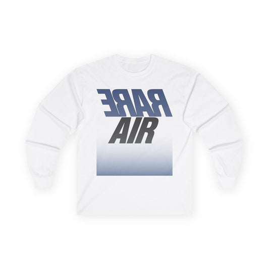 Rare Air Long Sleeve Tee for Sneakerheads - Jordan 1 High Rare Air Inspired Shirt Mens Colorway Matching Deep Royal