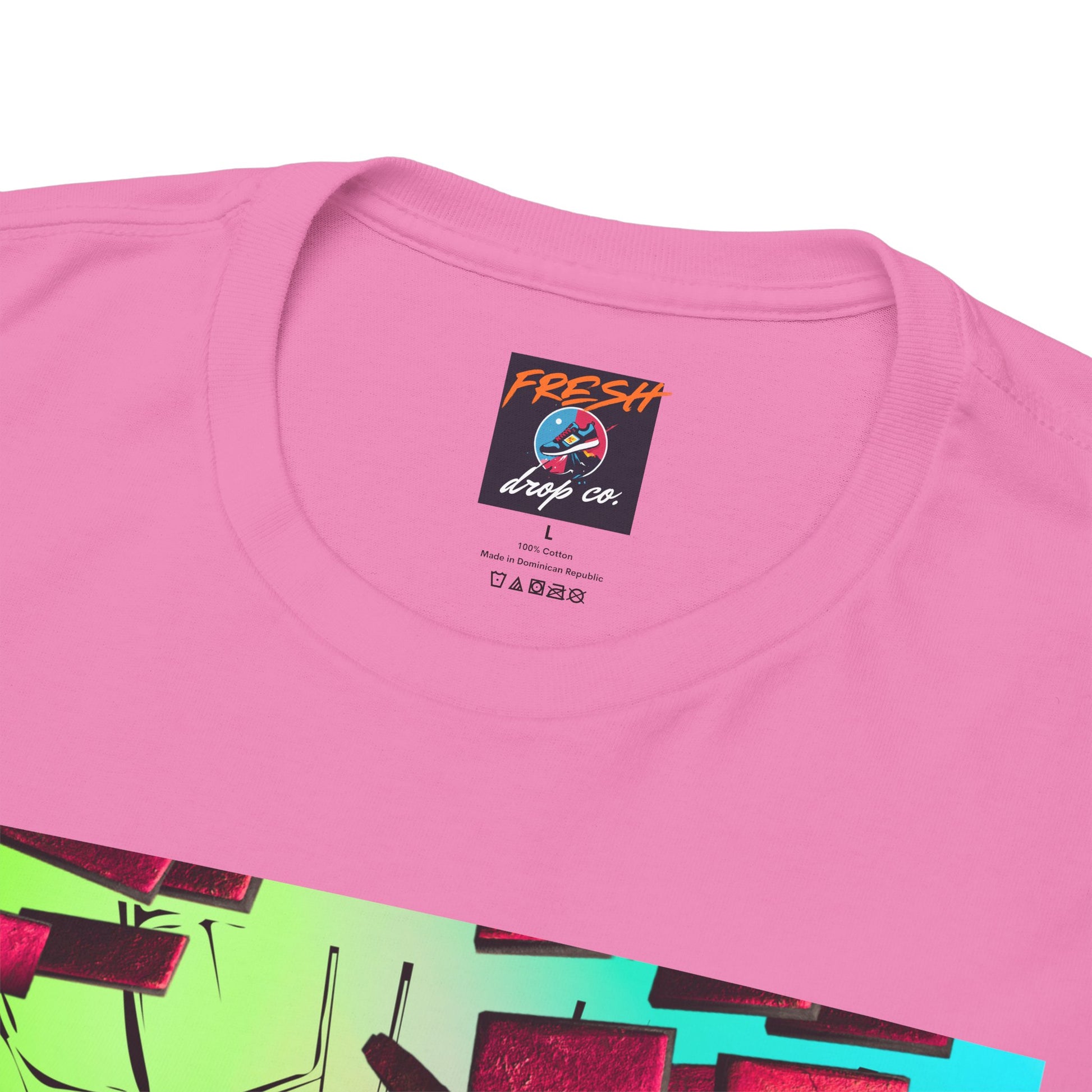 Model wearing Kool-Aid Ja 2 matching shirt with sneakers