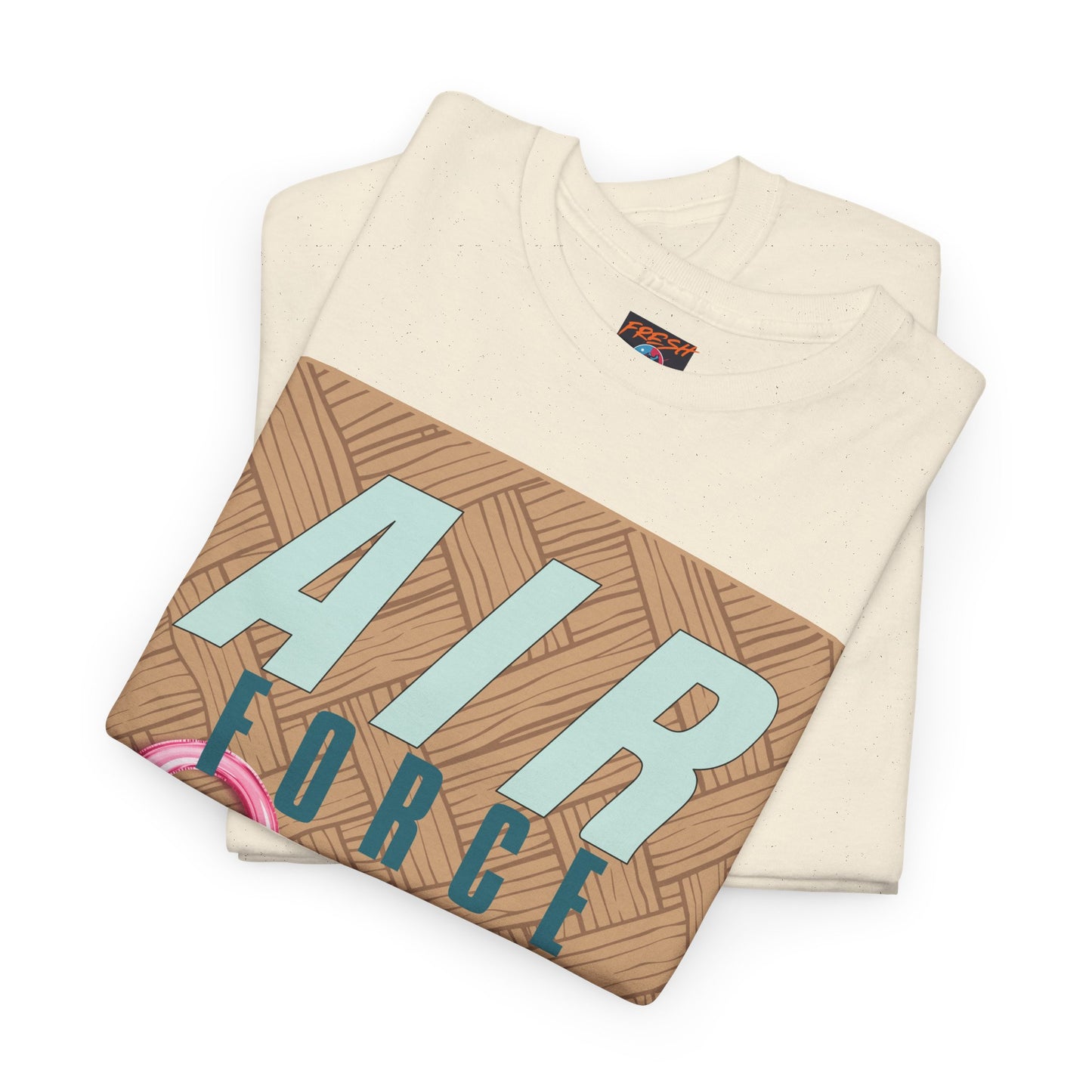 Woven Graphic Tee, Air Force Design | Easter Sneaker Match, Unisex Tee for Sneakerheads, Streetwear Shirt, Retro Athletic Tee, Graphic Tee