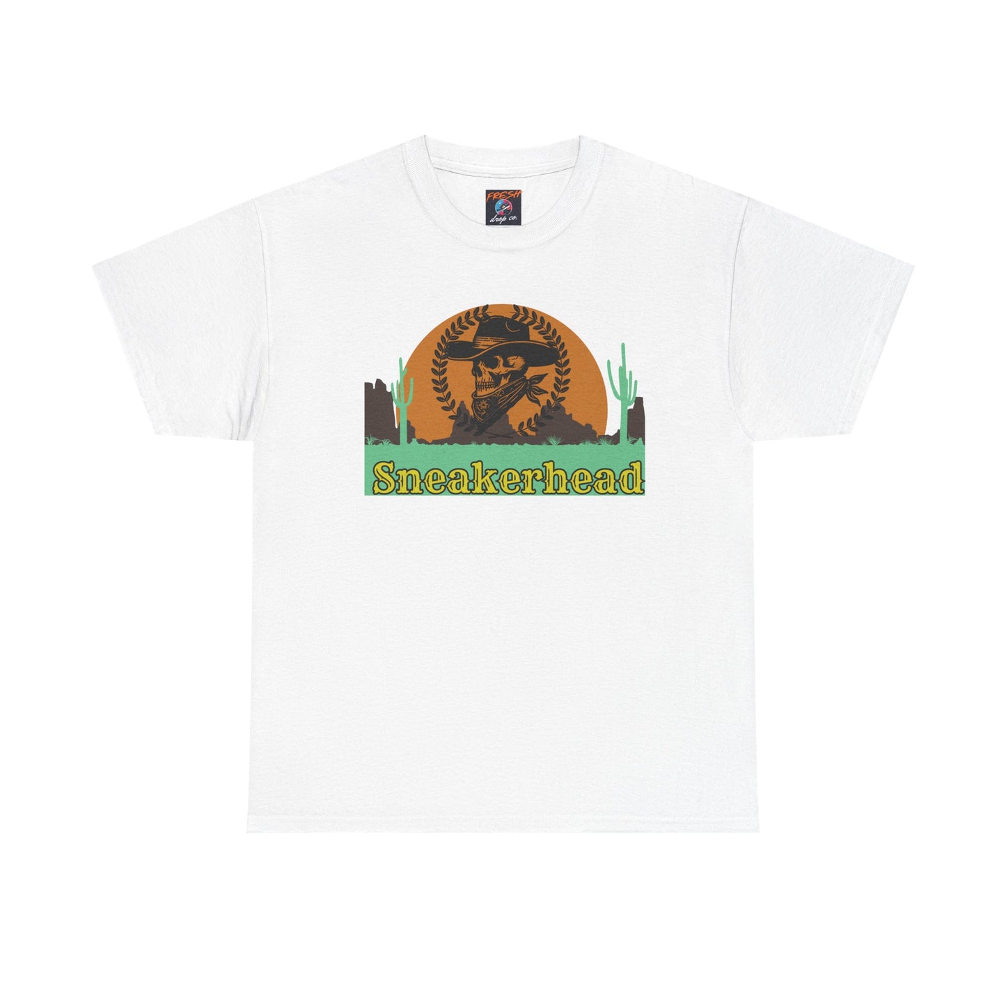 Desert Outlaw Sneakerhead Tee - Unisex Heavy Cotton T-Shirt, Nike Dunk Low SB BHM Inspired Graphic Tee, Ethically Grown Cotton Tee,