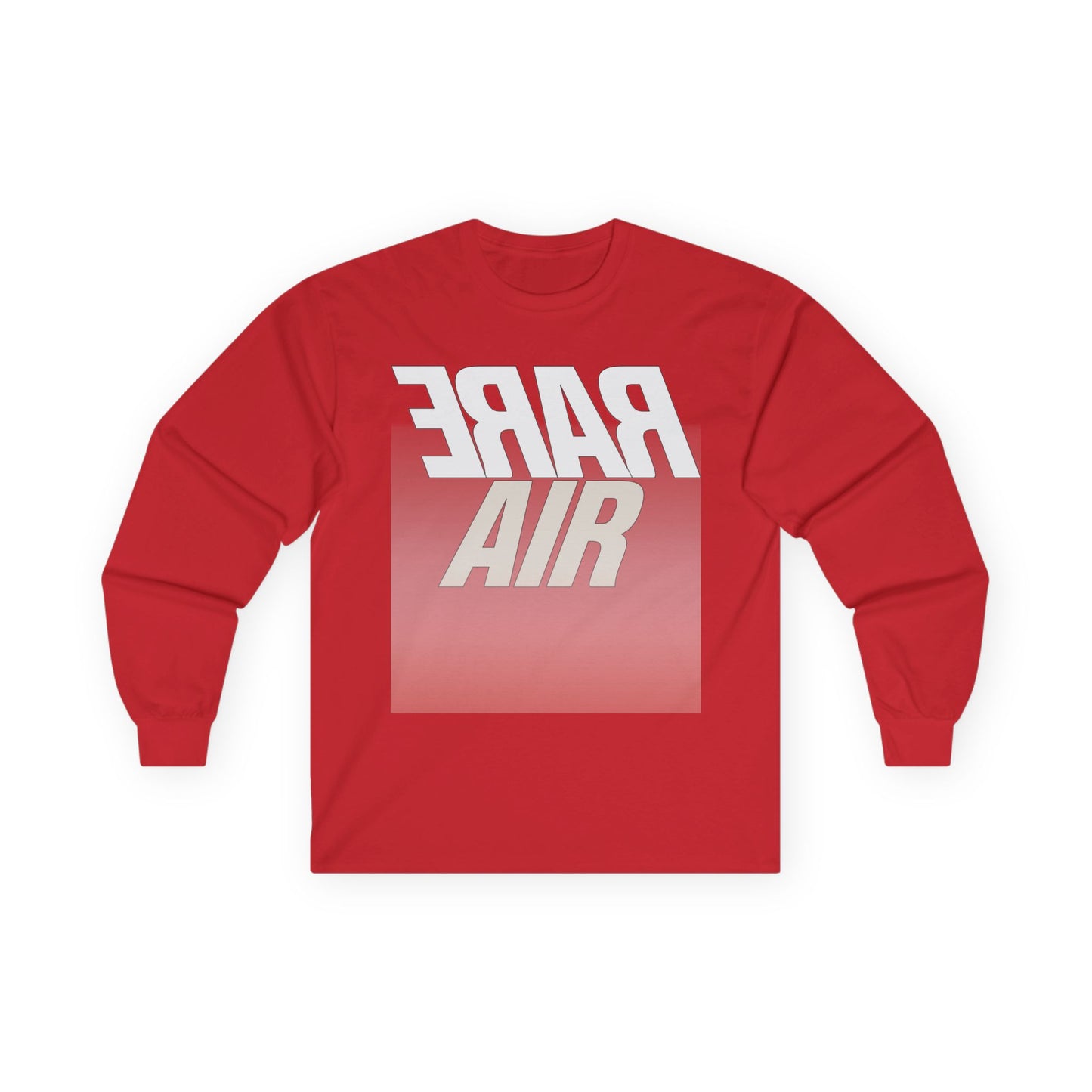 Rare Air Jordan 1 Cinnabar Inspired Long Sleeve Tee for Sneakerheads and Streetwear Enthusiasts, Womens Colorway Matching