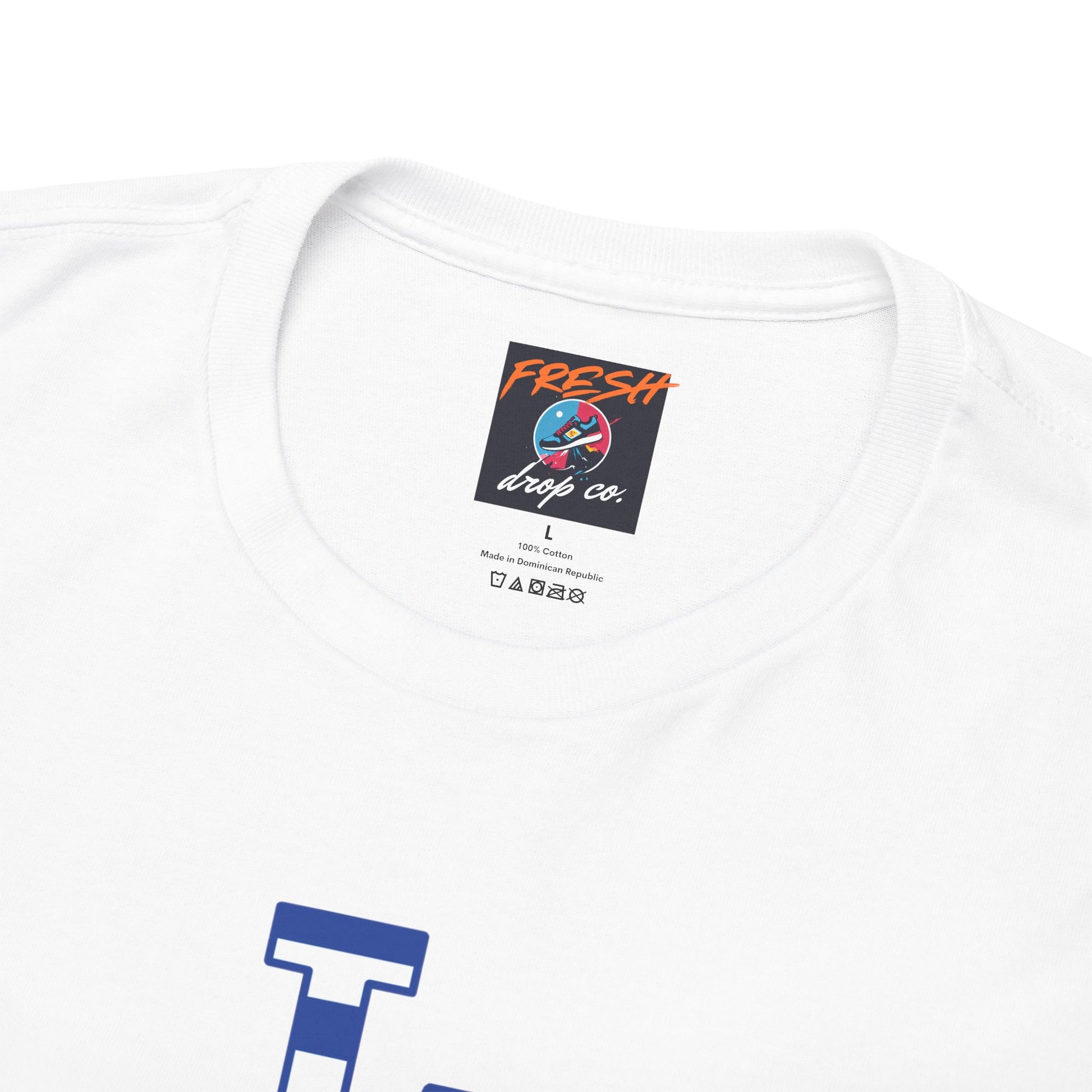 “Kobe 6 matching tee blue and white graphic design – FreshDropCo”