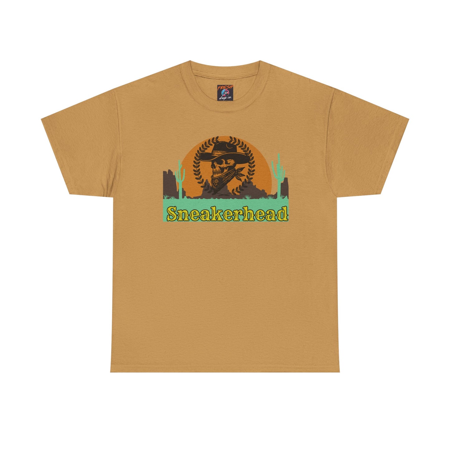 Desert Outlaw Sneakerhead Tee - Unisex Heavy Cotton T-Shirt, Nike Dunk Low SB BHM Inspired Graphic Tee, Ethically Grown Cotton Tee,