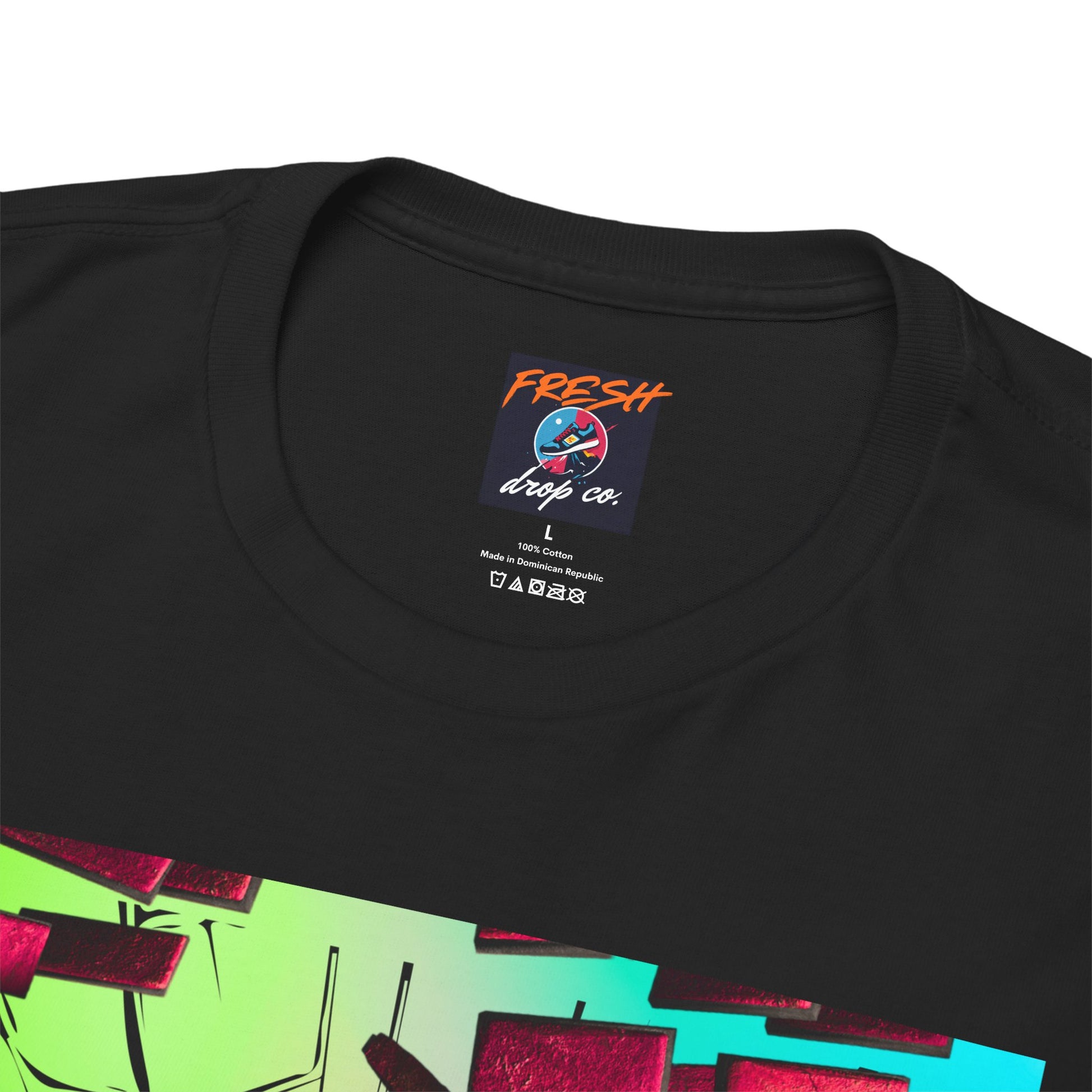 Model wearing Kool-Aid Ja 2 matching shirt with sneakers