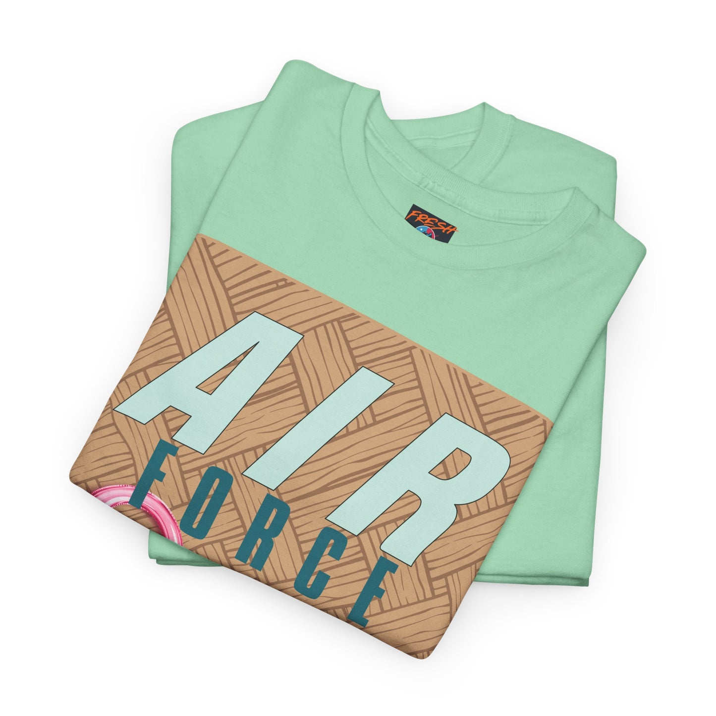 Woven Graphic Tee, Air Force Design | Easter Sneaker Match, Unisex Tee for Sneakerheads, Streetwear Shirt, Retro Athletic Tee, Graphic Tee