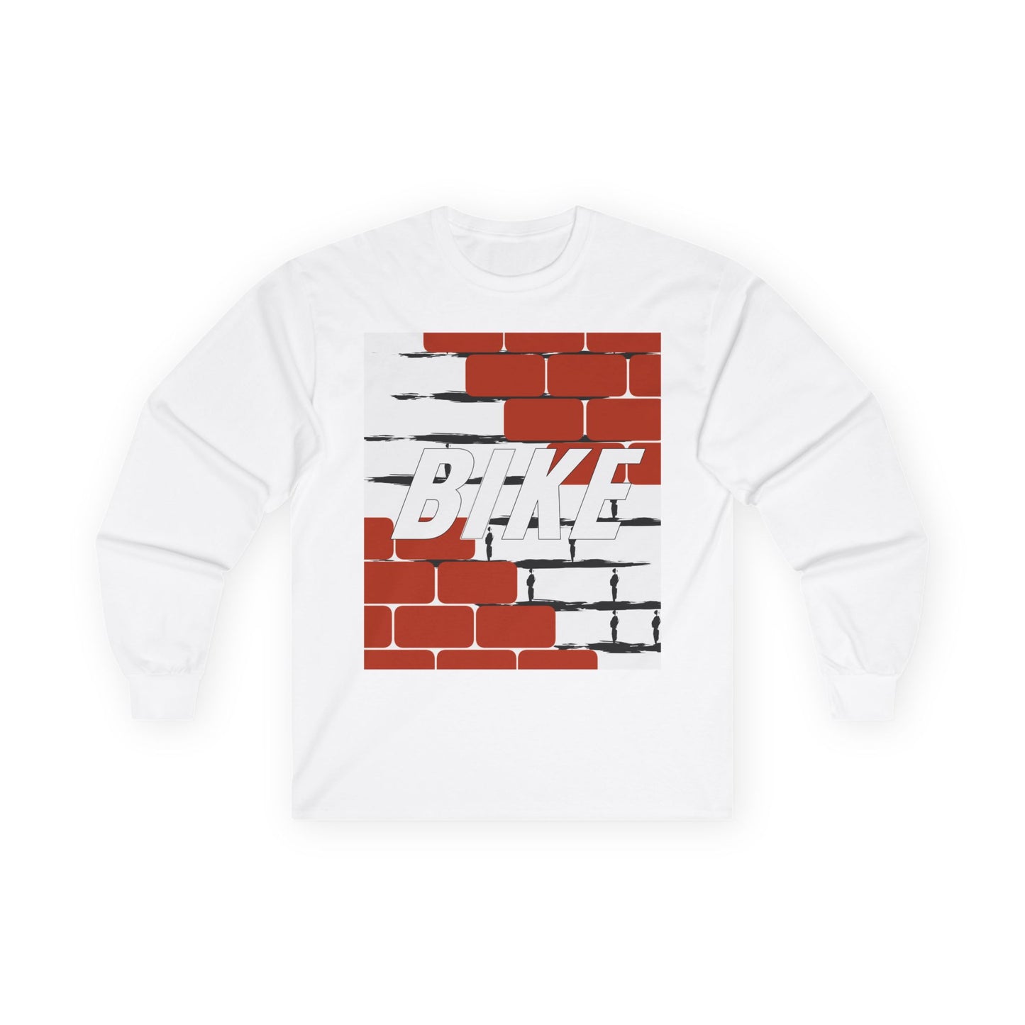 Long Sleeve Tee - Brick by Brick 'BIKE' Inspired by Jordan 4 x Nigel Sylvester