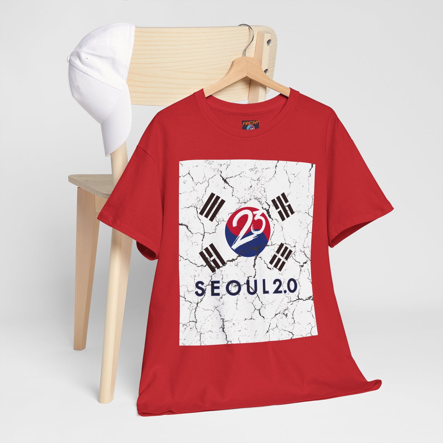 Seoul 2.0 matching tee front view