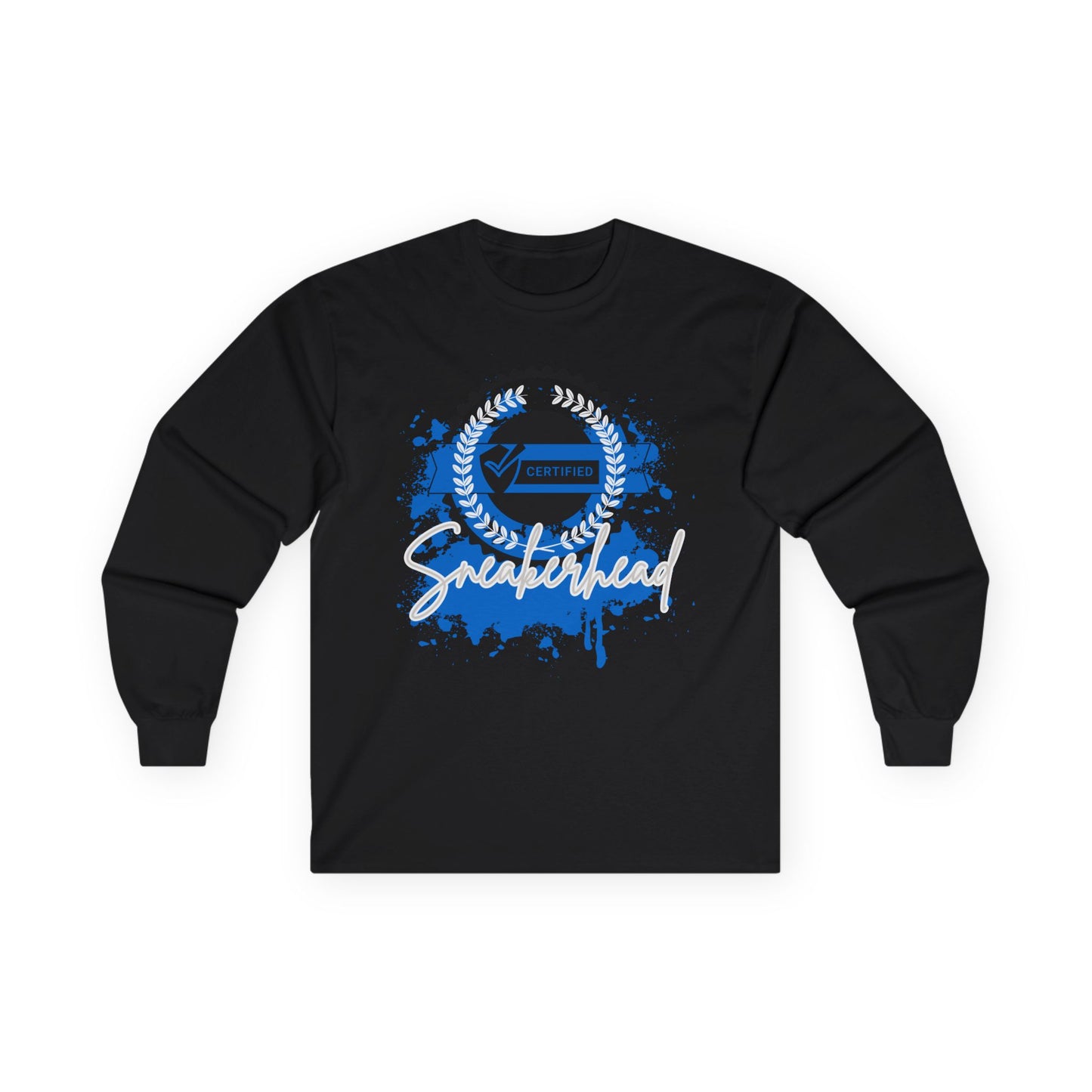 Certified Sneakerhead Long Sleeve Tee - Jordan 3 Lucky Shorts Inspired, Unisex Cotton Tee, Streetwear Fashion, Eco-Friendly Top, Sporty