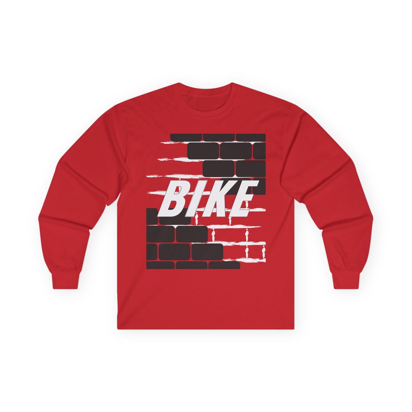 Long Sleeve Tee - Brick by Brick 'BIKE' Inspired by Jordan 4 x Nigel Sylvester