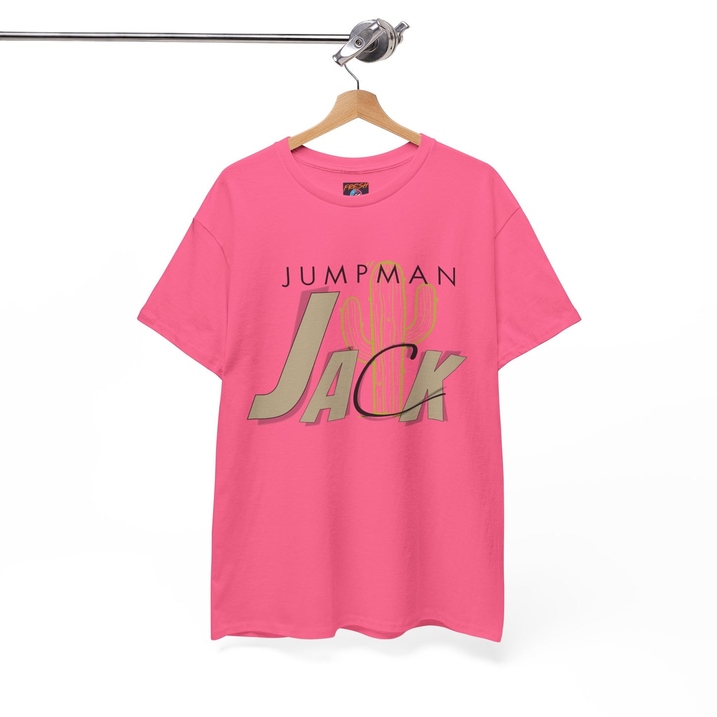 Sneaker match shirt for Jumpman Jack Bright Cactus