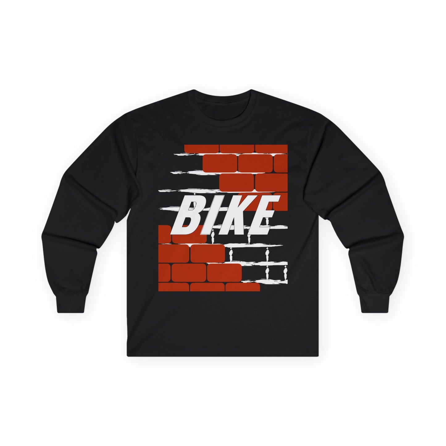 Long Sleeve Tee - Brick by Brick 'BIKE' Inspired by Jordan 4 x Nigel Sylvester