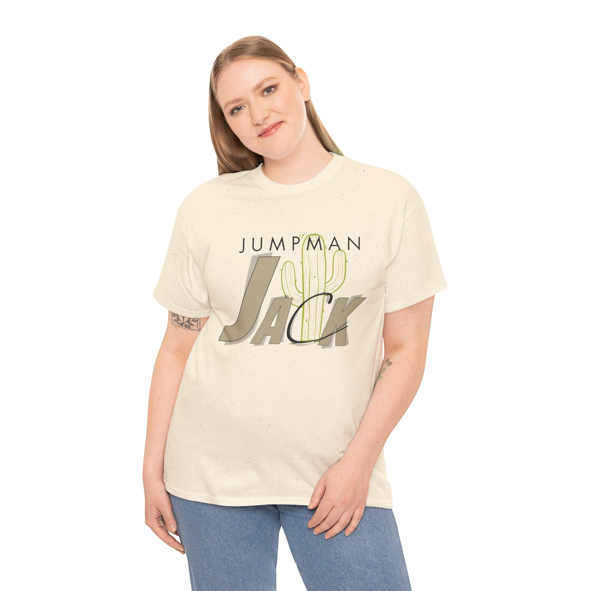 Bright Cactus Jack tee with desert cactus design