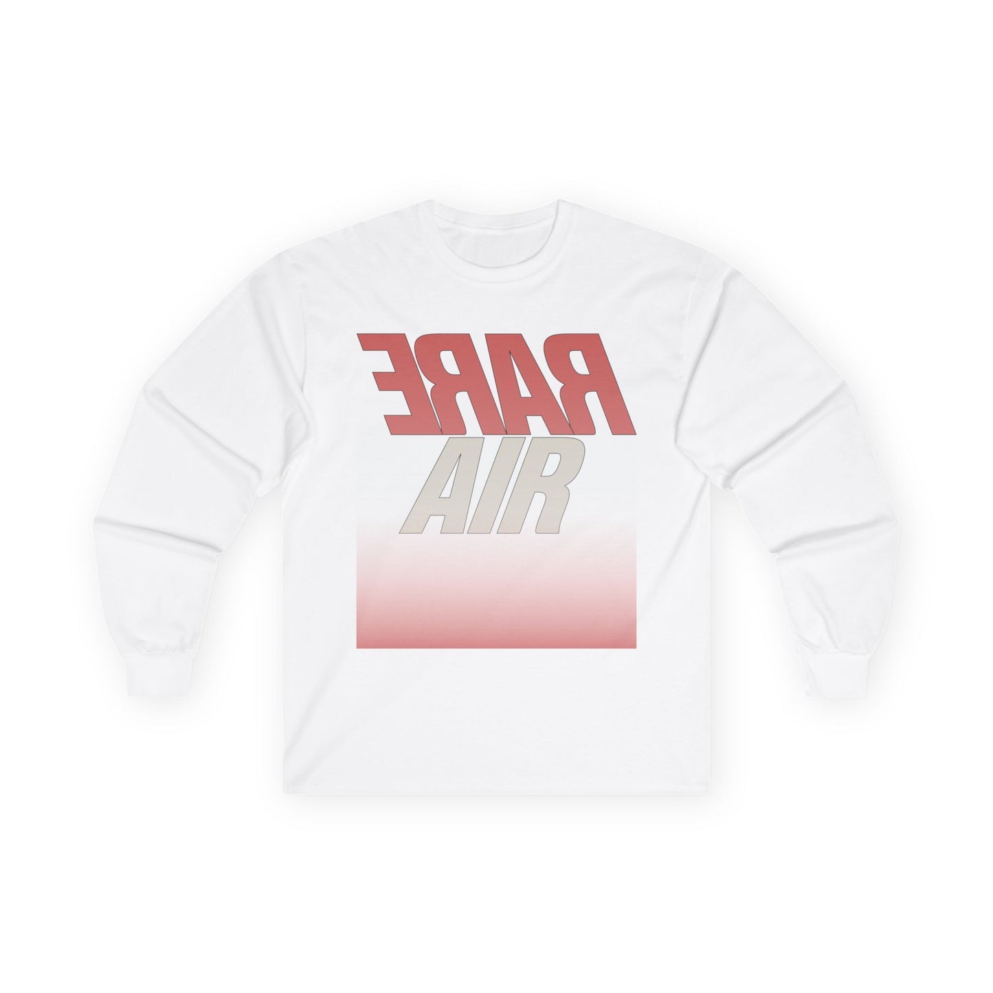 Rare Air Jordan 1 Cinnabar Inspired Long Sleeve Tee for Sneakerheads and Streetwear Enthusiasts, Womens Colorway Matching