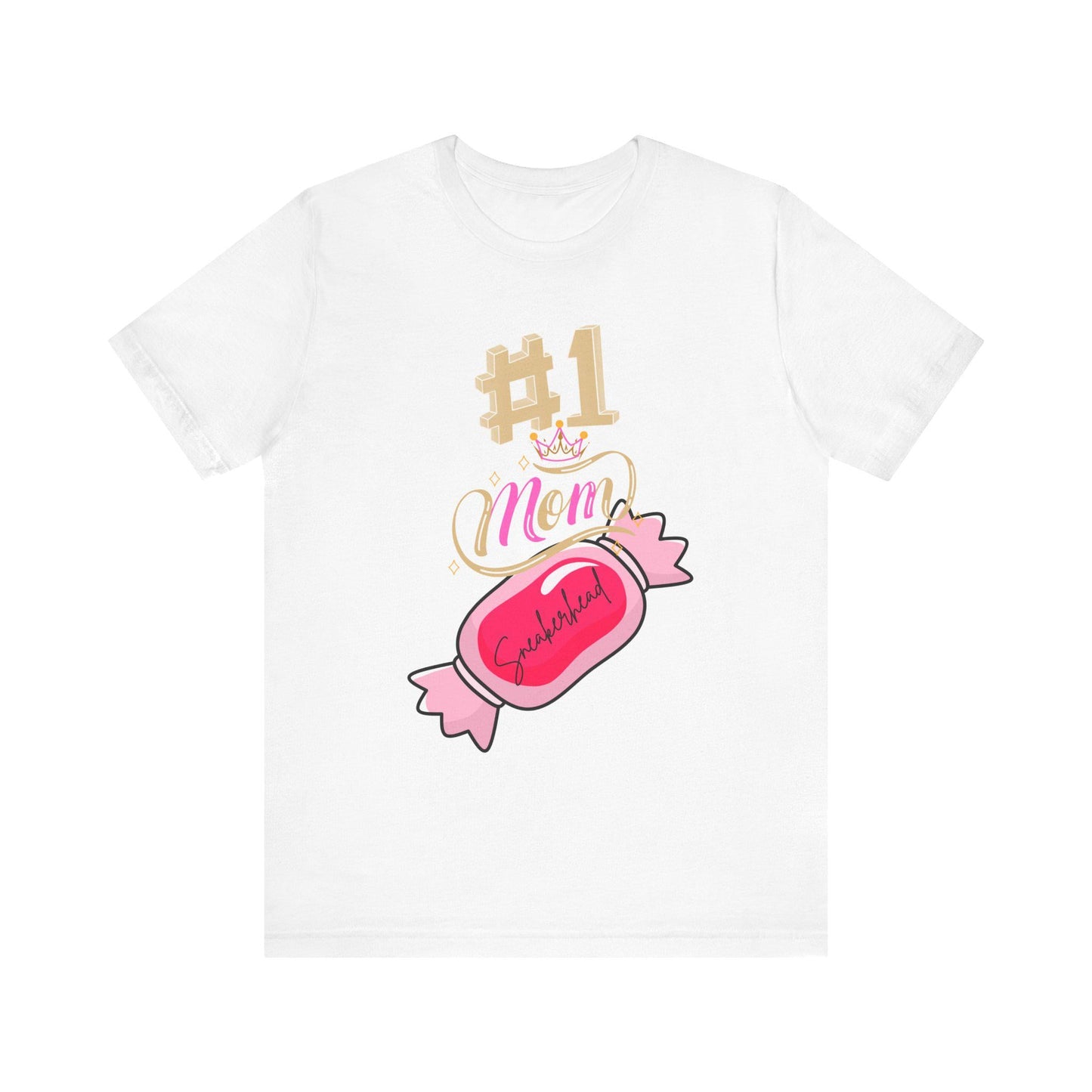 Mom Sneakerhead T-Shirt, Valentine's Day Jordan 4, Air Max 1, Air Force 1 Tee, Unisex Jersey Short Sleeve, Gift for Sneaker Moms