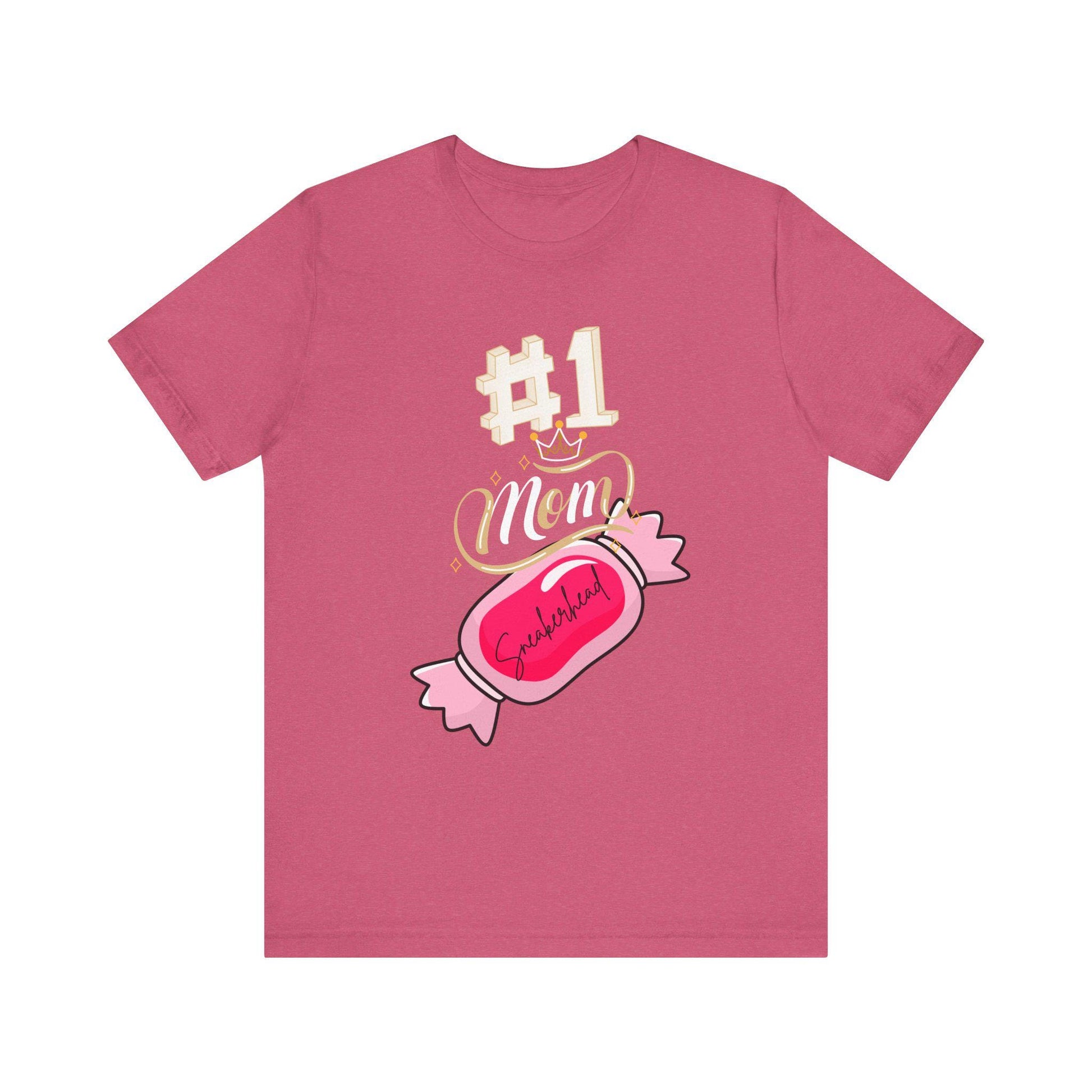 Mom Sneakerhead T-Shirt, Valentine's Day Jordan 4, Air Max 1, Air Force 1 Tee, Unisex Jersey Short Sleeve, Gift for Sneaker Moms